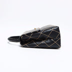 Chanel Handbag Lambskin Wild Stitch Top Handle Kelly — view 3