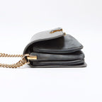 Chanel Shoulder Bag Caviar Leather Chain CC Logo — view 3