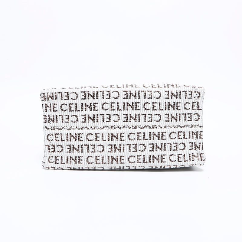 Celine Handbag Logo 2-Way Small Cabas Thais Textile — view 7