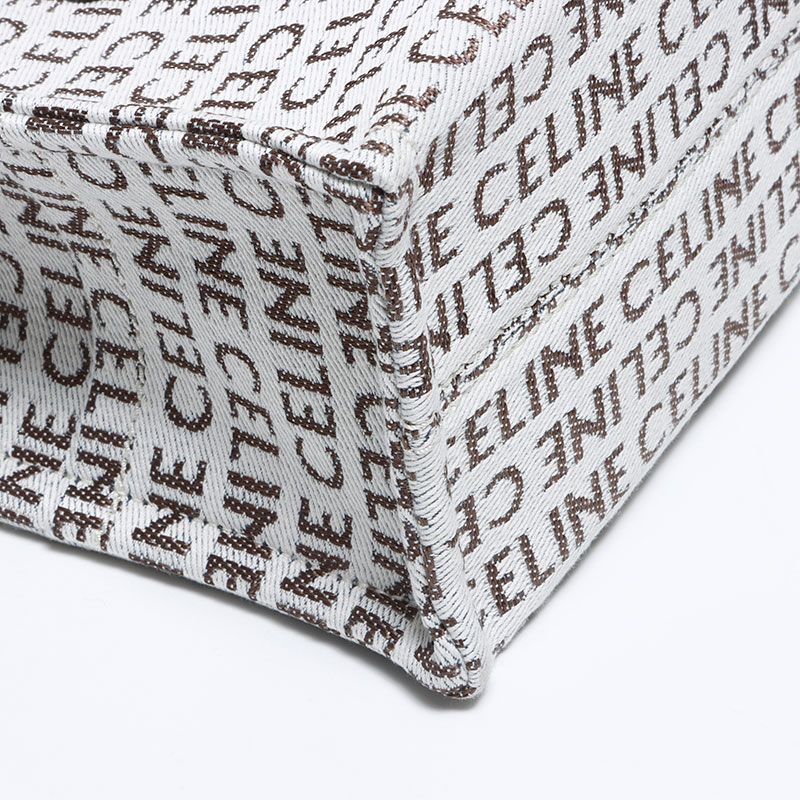 Celine Handbag Logo 2-Way Small Cabas Thais Textile — view 5