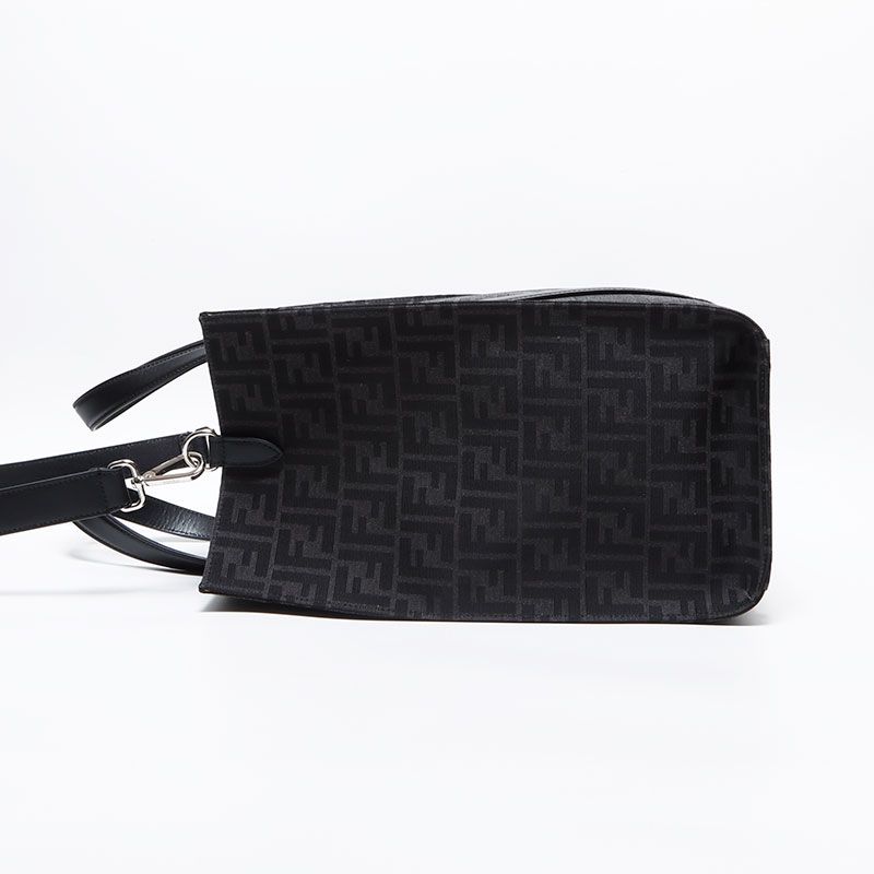 Fendi Tote Zucca 2-Way FF Jacquard Leather — view 3