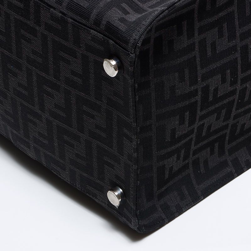 Fendi Tote Zucca 2-Way FF Jacquard Leather — view 6