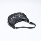 Celine Shoulder Bag Studded Logo Hobo — view 9