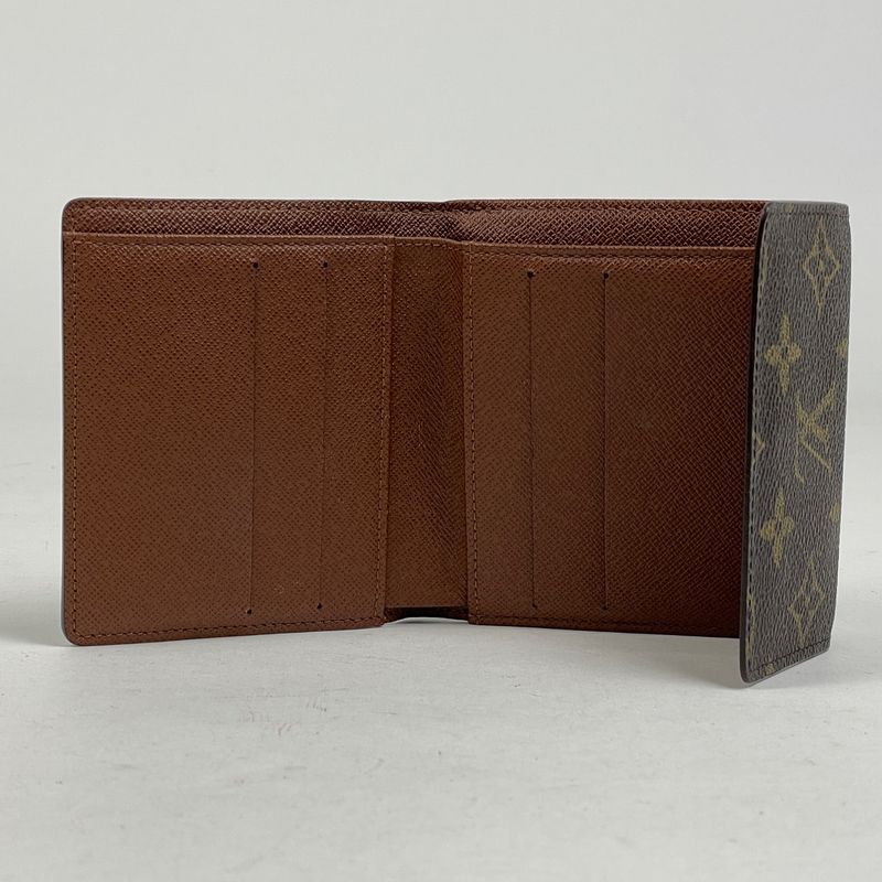 Louis Vuitton Porte Monet Bier Cult Cles Di Coin Purse Billfold W Hook Trifold — view 8
