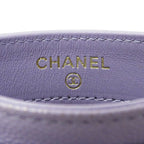 Chanel Card Case Quilted Business Holder Pass Caviar — view 5