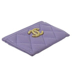 Chanel Card Case Quilted Business Holder Pass Caviar — view 3