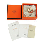 Hermes Joquette Ring GM Size 53 Etoupe Rose Gold Accessories — view 9