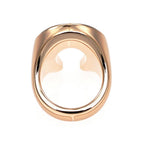 Hermes Joquette Ring GM Size 53 Etoupe Rose Gold Accessories — view 2