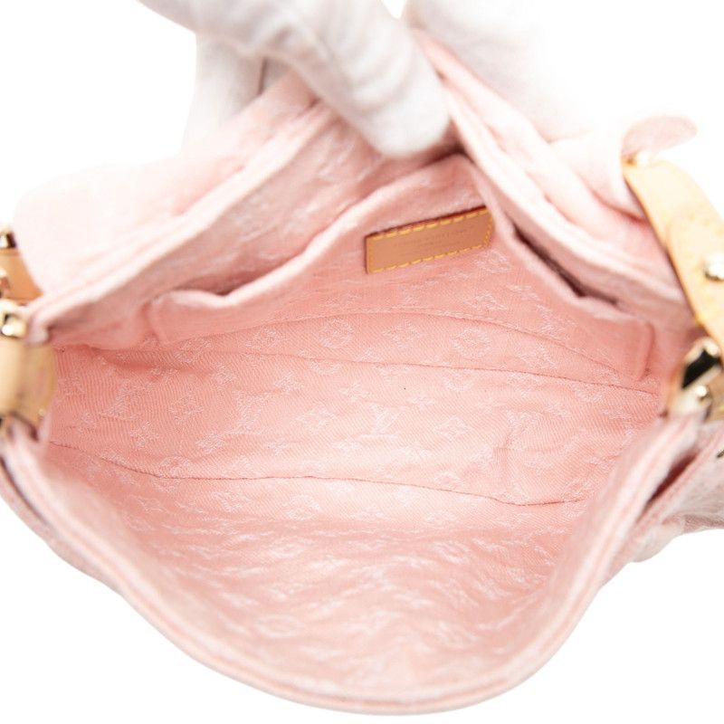 Louis Vuitton Monogram Denim Sunset Washed Pink — view 5