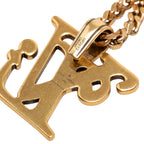 Louis Vuitton NIGO Collier Squared Chain Pendant Necklace Gold Plated — view 6