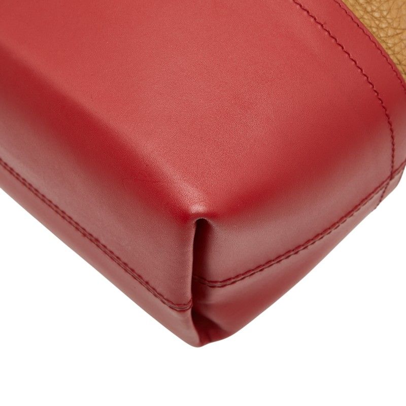Fendi Selleria 8 Bn232 Red Brown Leather — view 7