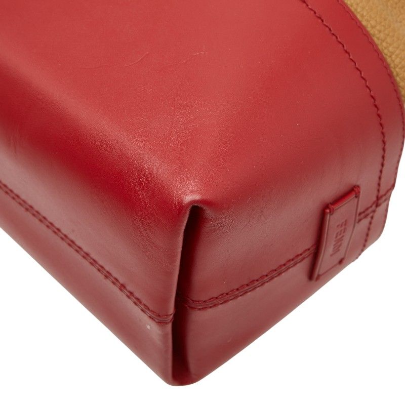 Fendi Selleria 8 Bn232 Red Brown Leather — view 5