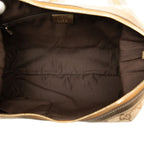 Gucci GG Canvas Crossbody Bag Beige Gold Leather — view 6