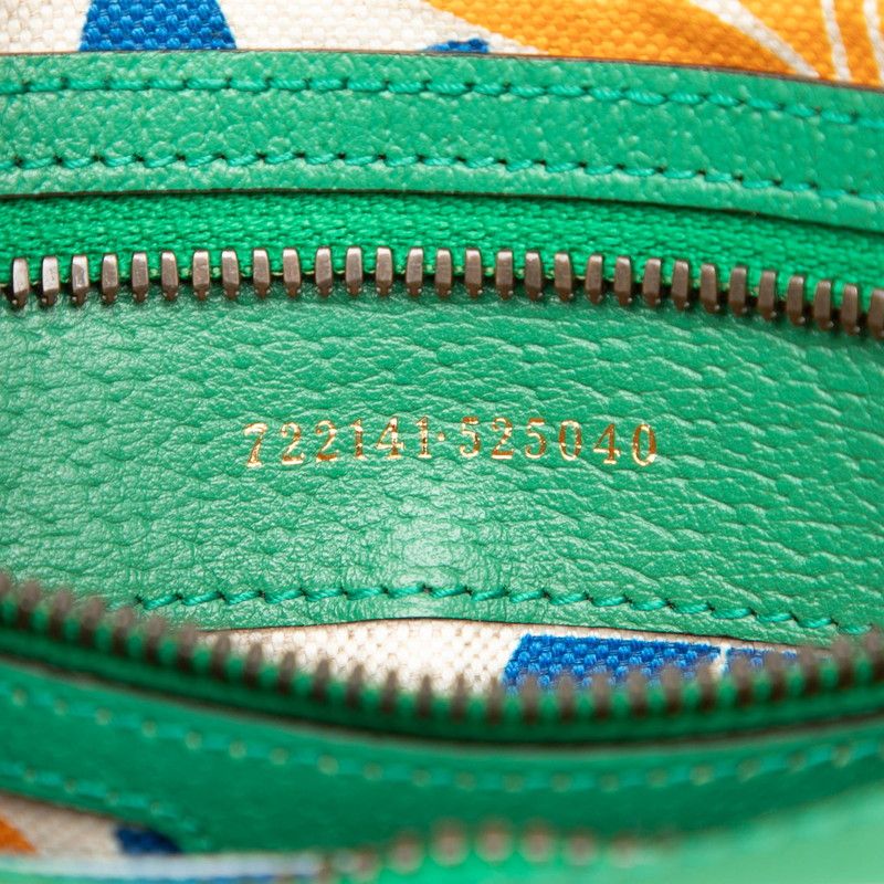 Gucci Adidas Body Bag Bum Green White Leather — view 7