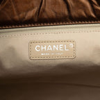 Chanel 2.55 Quilted Chain Shoulder Bag Bronze Brown Leather — view 6