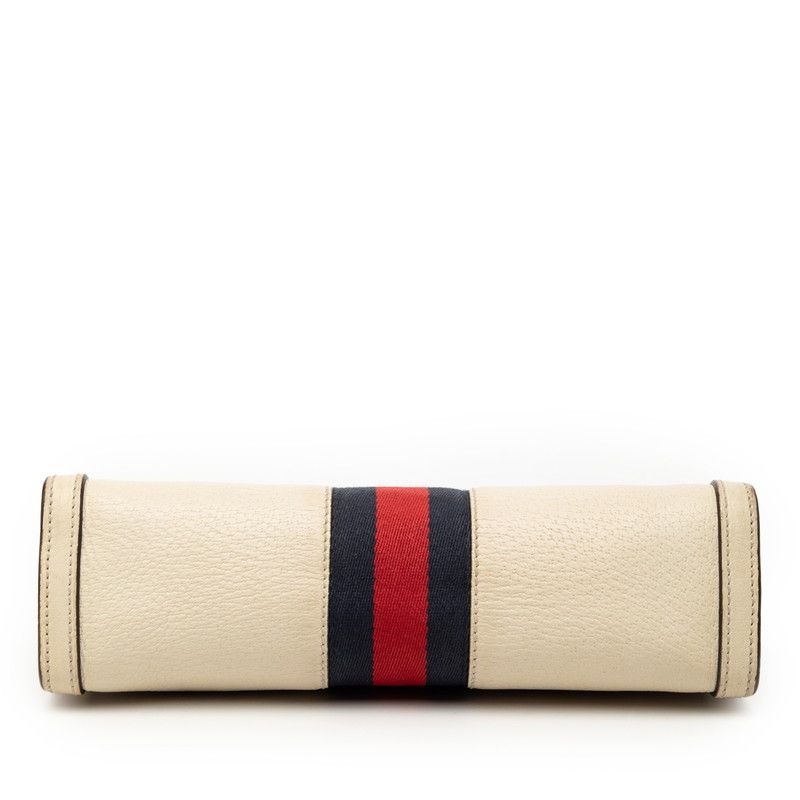 Gucci Ophidia Sherry Line Chain Crossbody Bag Beige Multicolor — view 4