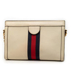 Gucci Ophidia Sherry Line Chain Crossbody Bag Beige Multicolor — view 3