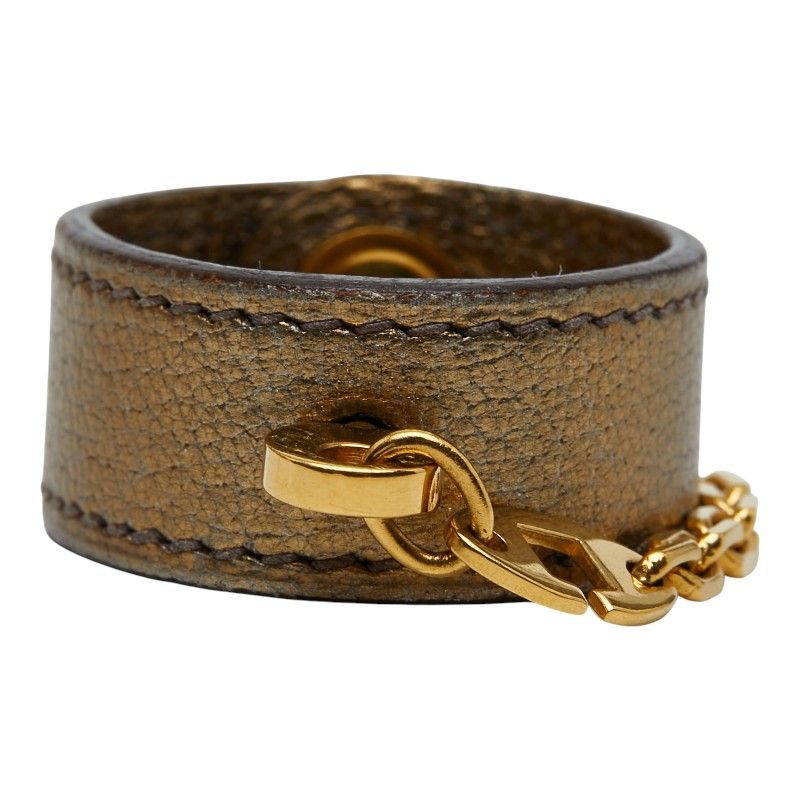 Hermes Nomad Glove Holder Gold Leather Plated — view 4