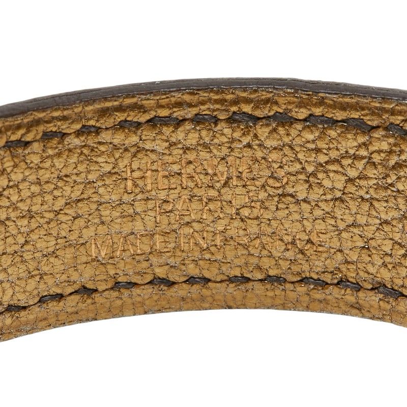 Hermes Nomad Glove Holder Gold Leather Plated — view 5