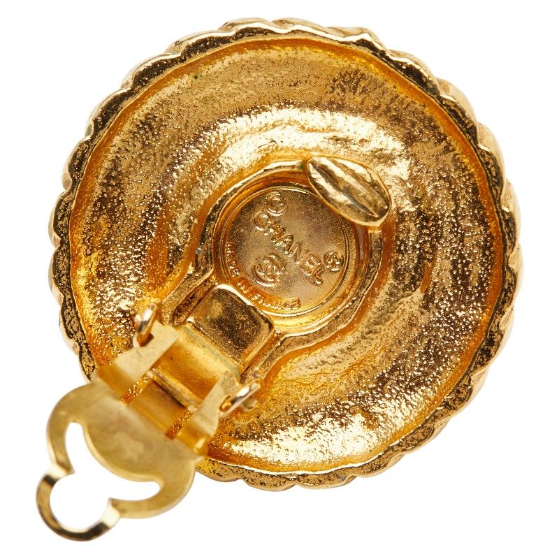 Chanel Gold Plated Faux Pearl — view 5