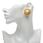 Chanel Gold Plated Faux Pearl — view 6