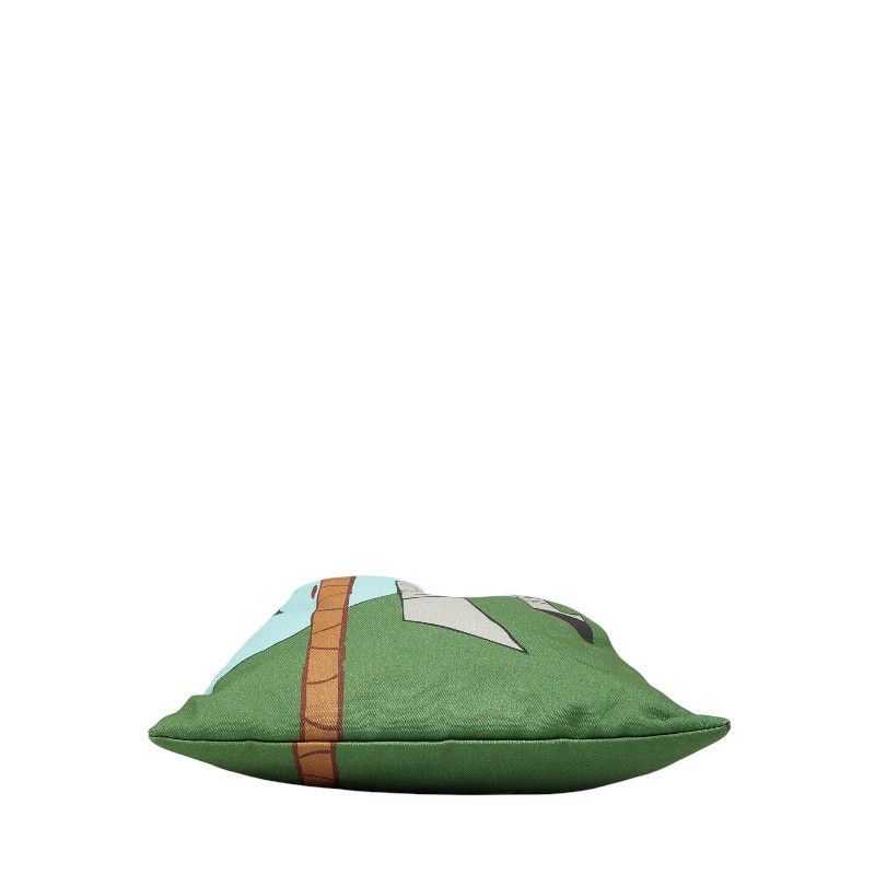Loewe Easter Island Ken Price Capsule Collection Drawst Ring Pouch Green — view 3