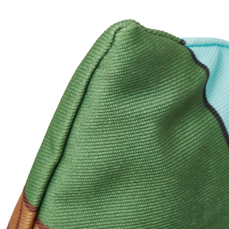 Loewe Easter Island Ken Price Capsule Collection Drawst Ring Pouch Green — view 5