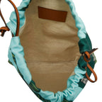 Loewe Easter Island Ken Price Capsule Collection Drawst Ring Pouch Green — view 7