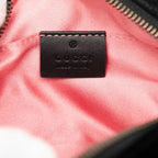 Gucci GG Marmont Quilted Body Bag Waist Black Velor — view 6