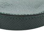 Louis Vuitton Taiga Porte Monnaie Cuvette Coin Case Purse Dark Green — view 5