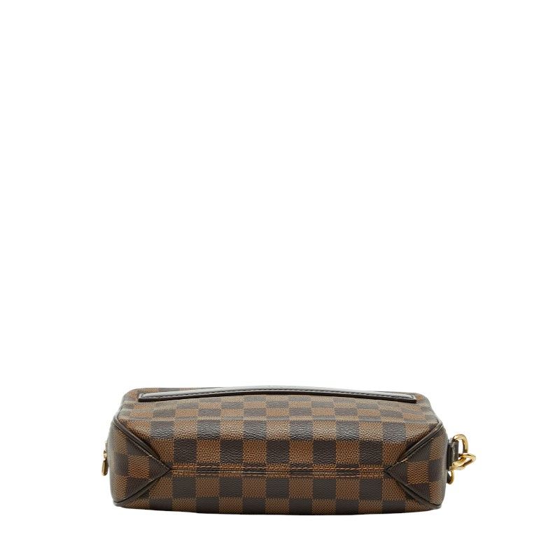 Louis Vuitton Damier Pochette Saint Paul Second Bag Clutch Brown — view 4