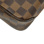 Louis Vuitton Damier Pochette Saint Paul Second Bag Clutch Brown — view 6