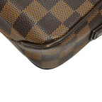 Louis Vuitton Damier Pochette Saint Paul Second Bag Clutch Brown — view 5