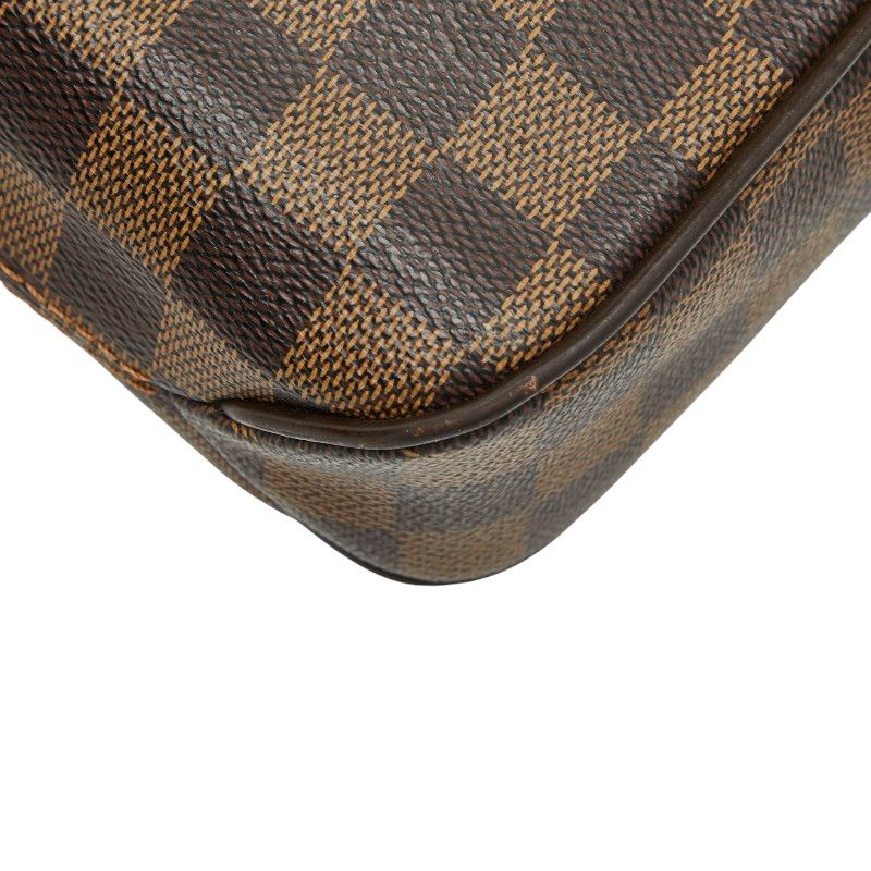 Louis Vuitton Damier Pochette Saint Paul Second Bag Clutch Brown — view 7