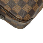 Louis Vuitton Damier Pochette Saint Paul Second Bag Clutch Brown — view 8