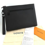 Louis Vuitton Anagram Takeoff Pouch Black — view 9