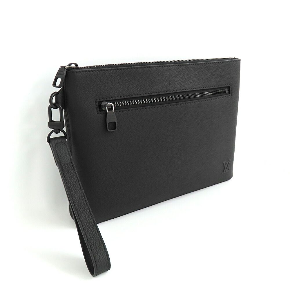 Louis Vuitton Anagram Takeoff Pouch Black — view 3