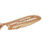 Louis Vuitton Necklace Pendant DJ Vocabulary Keyboard Metal Rose — view 4