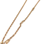 Louis Vuitton Necklace Pendant DJ Vocabulary Keyboard Metal Rose — view 6