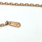 Louis Vuitton Necklace Pendant DJ Vocabulary Keyboard Metal Rose — view 5