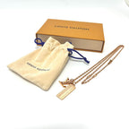 Louis Vuitton Necklace Pendant DJ Vocabulary Keyboard Metal Rose — view 7
