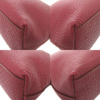 Prada Leather Bold Gold Hardware Pouch Bag 1302 — view 7