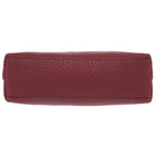 Prada Leather Bold Gold Hardware Pouch Bag 1302 — view 3