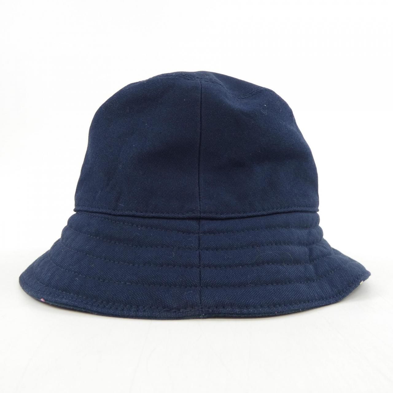 Hermes Navy Size 57 Hat — view 4