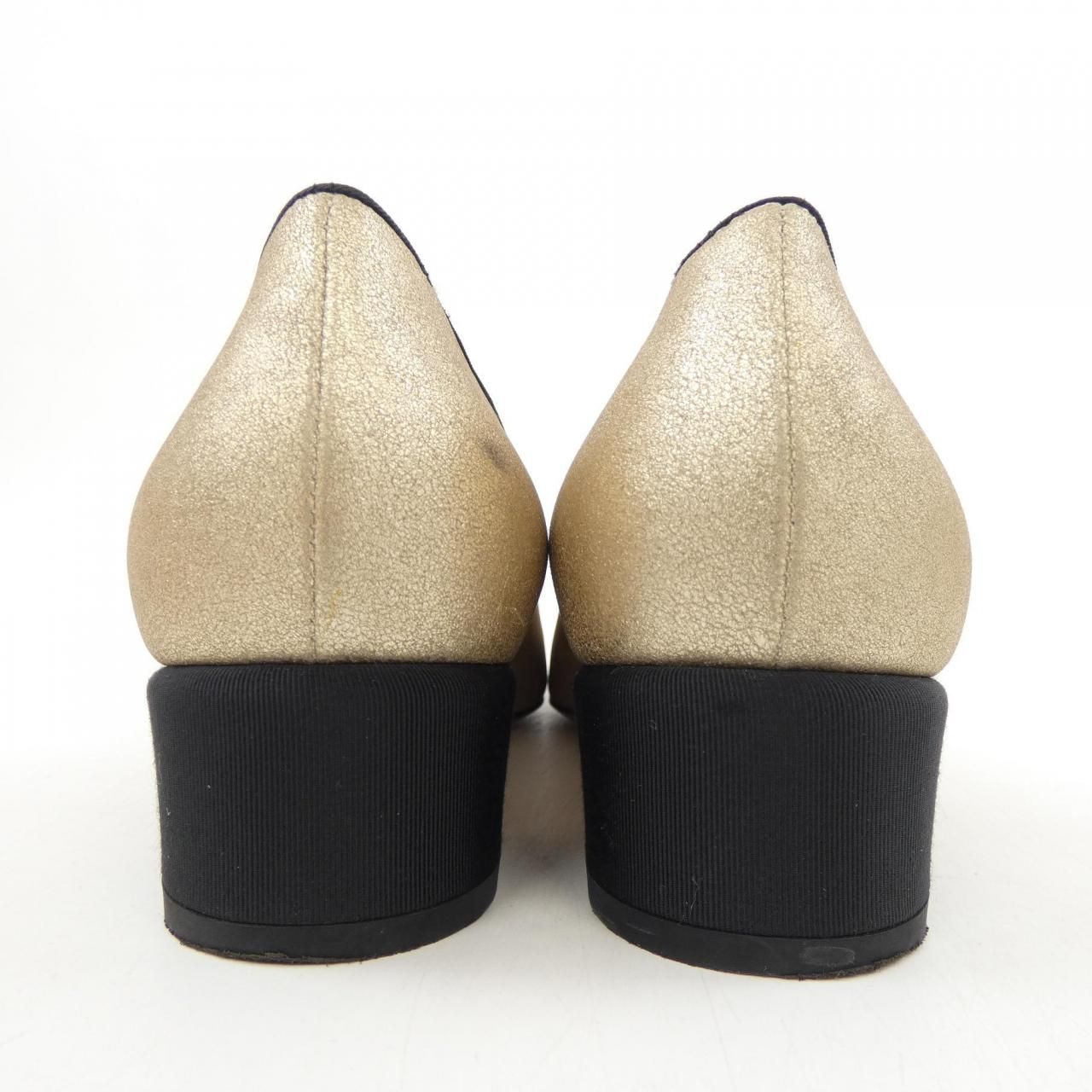 Chanel Size 37.5 Black Shoes — view 5