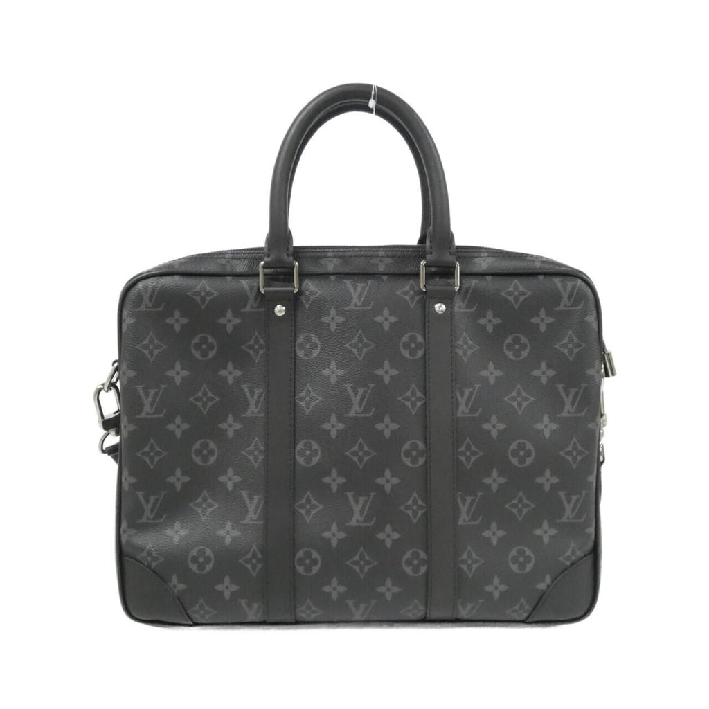 Louis Vuitton Monogram Eclipse Porte Document Voyage Bag — view 2