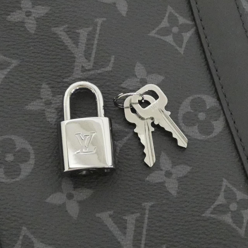 Louis Vuitton Monogram Eclipse Porte Document Voyage Bag — view 4