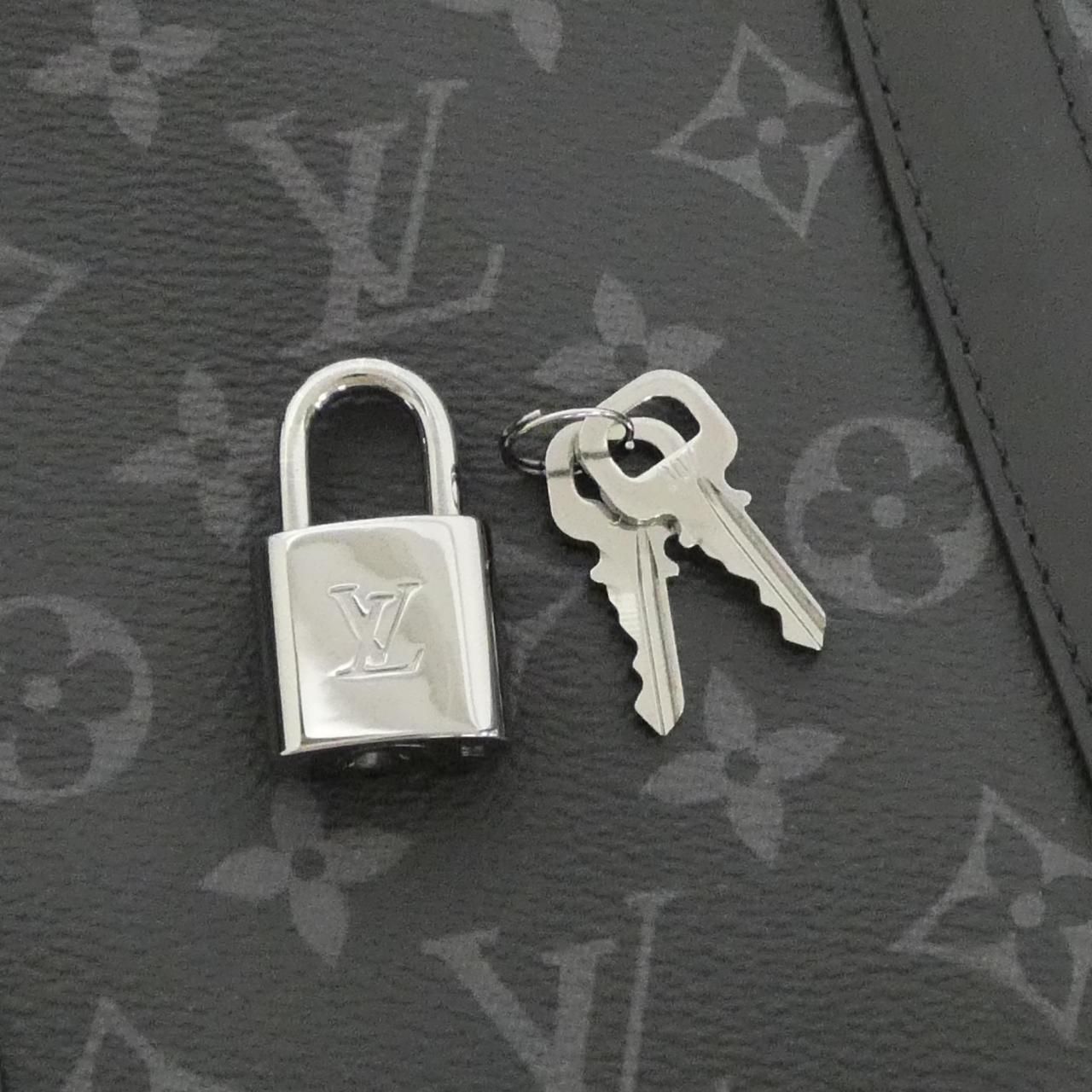Louis Vuitton Monogram Eclipse Porte Document Voyage Bag — view 4