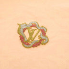 Louis Vuitton Essential Precious Dragon Monogram Muffler Pink Scarf — view 5
