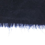 Gucci GG Pattern Cashmere Muffler Navy Scarf — view 3